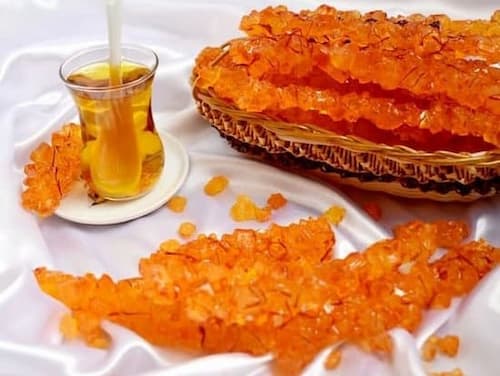 تصویر 4 از قیمت نبات زعفرانی مجلسی با کیفیت ارزان + خرید عمده